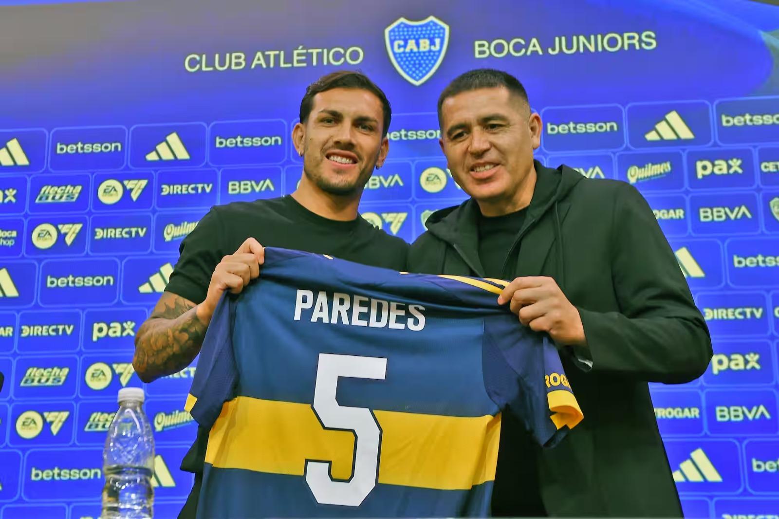 I've been dreaming about it since I left: Paredes on Boca return