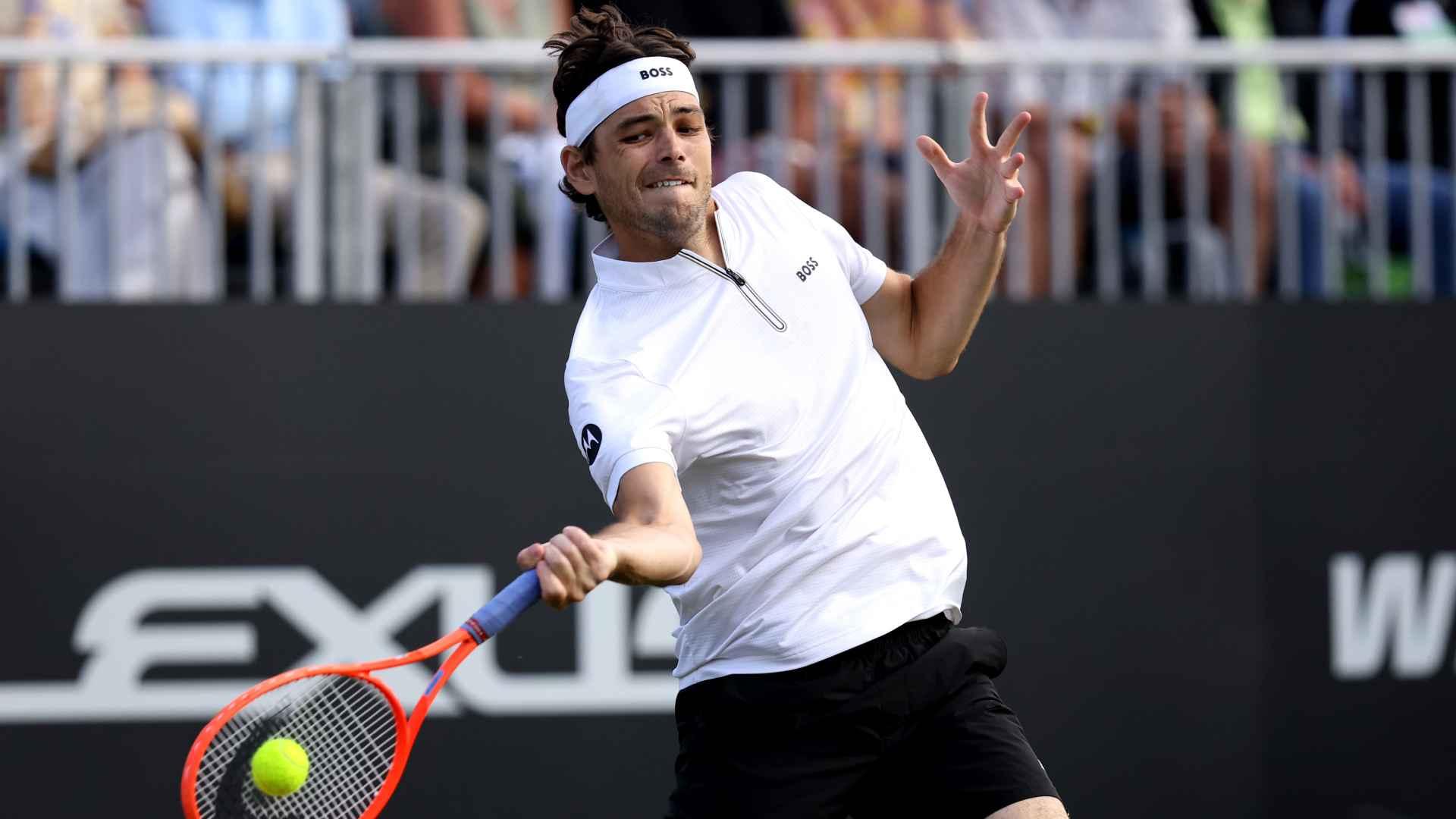 Fritz survives a delay and Fonseca challenge to reach quarters at Eastbourne