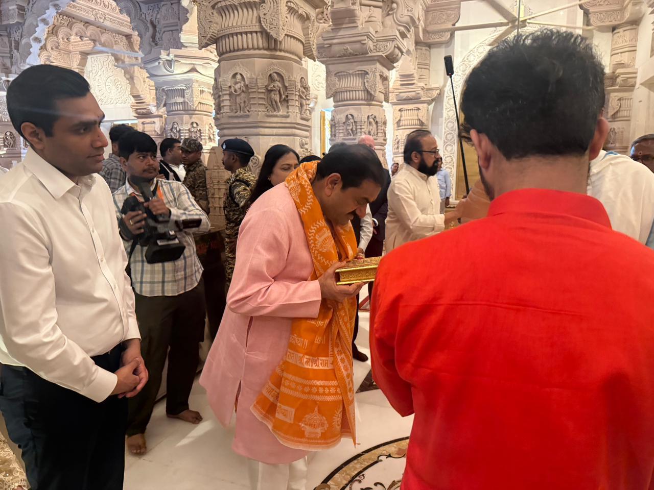 Gautam Adani visits Ram Temple with family, lauds it as 'symbol of India's culture, unity, self-confidence'