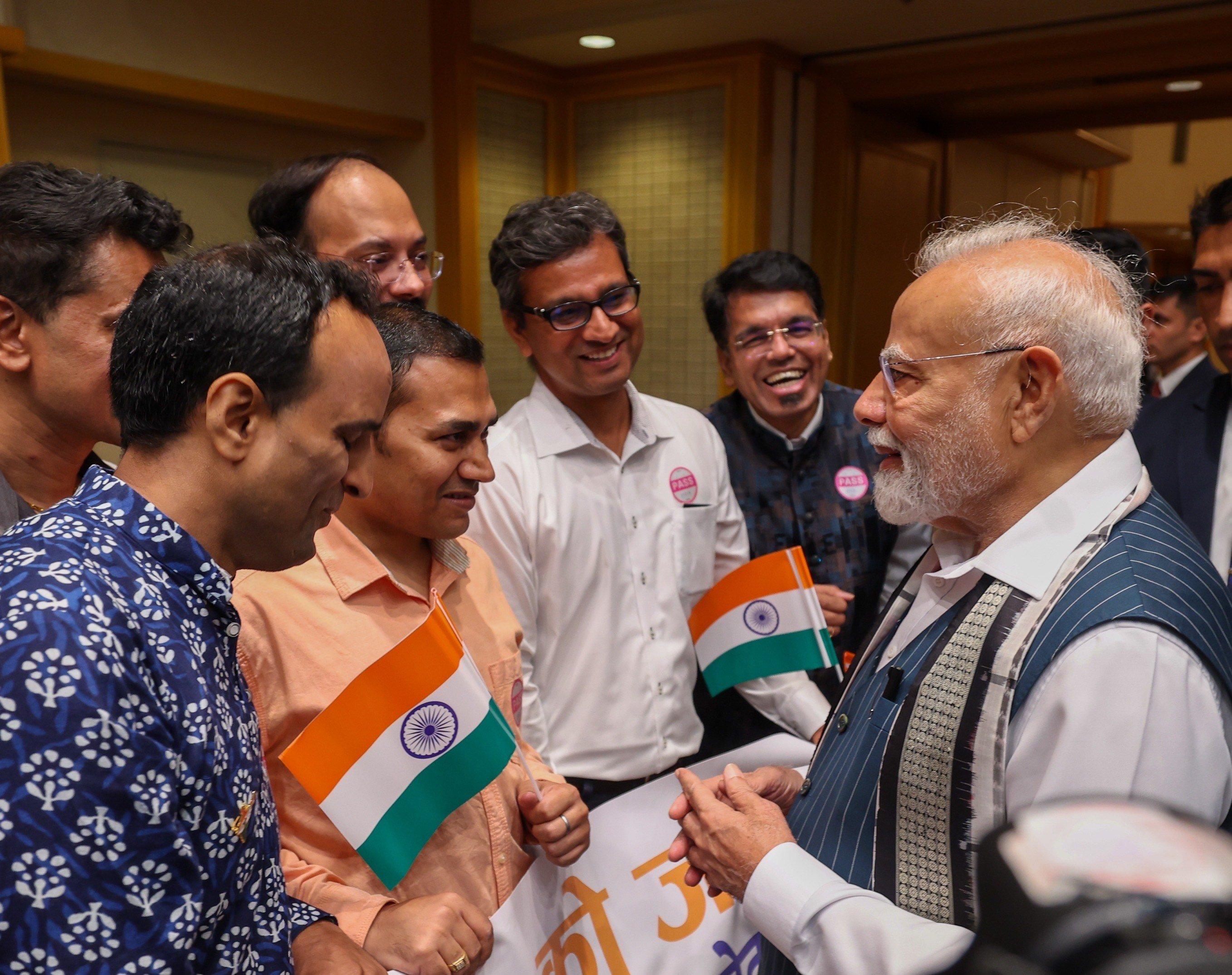 Truly commendable: PM Modi lauds Indian community in Japan for preserving cultural roots