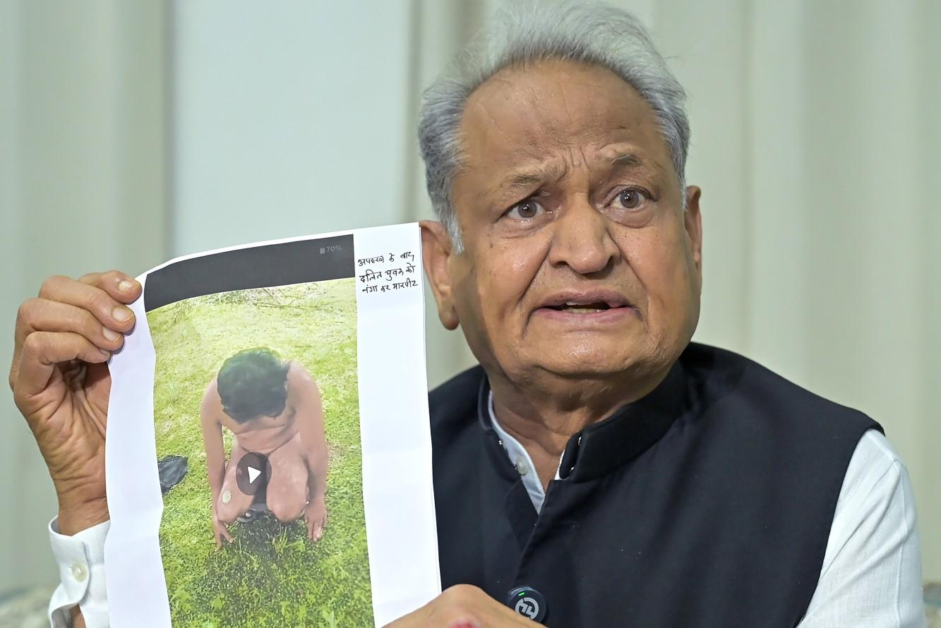 Ashok Gehlot seeks clarification on IPS officer’s ‘assault’ in CMO