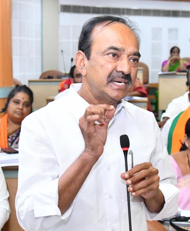 Telangana Kaleshwaram case: Eatala Rajender appears before Ghose Commission