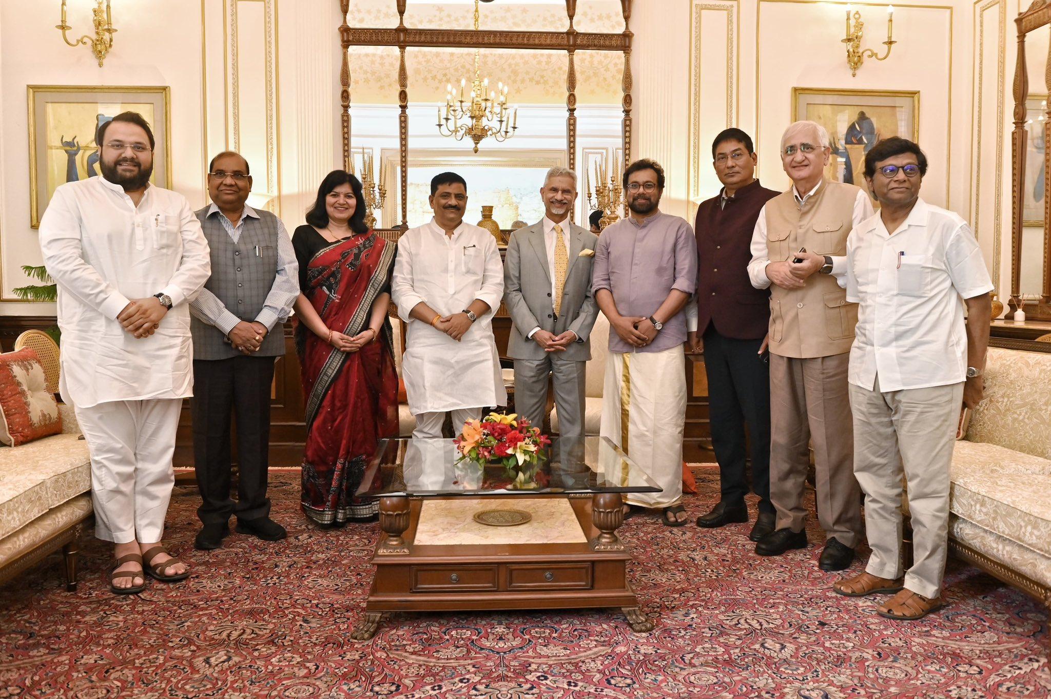 Sanjay Jha-led delegation briefs EAM Jaishankar on Operation Sindoor outreach