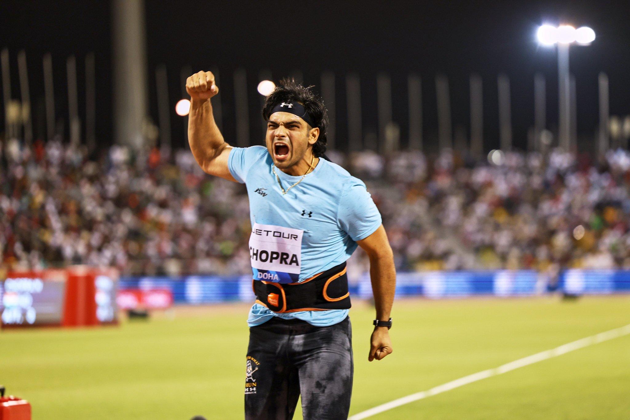 Neeraj Chopra wins Ostrava Golden Spike meet with a throw of 85.29m