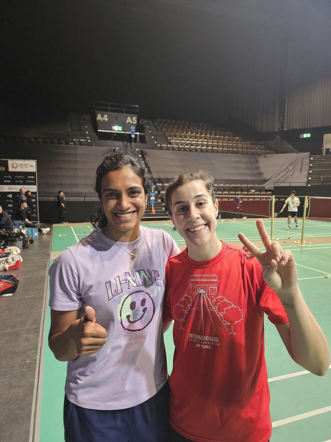 "A pain on court, a friend forever; badminton will miss you": Sindhu pens special tribute for Carolina Marin