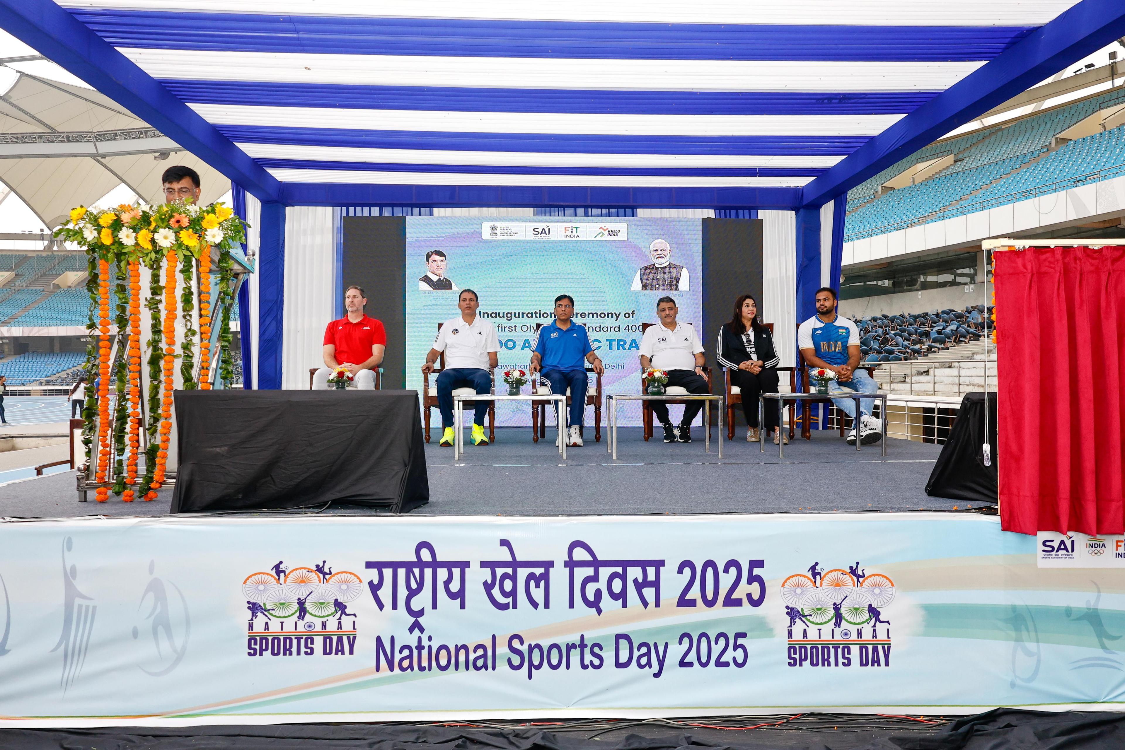 Union Sports Minister leads India’s biggest-ever national sports day celebrations