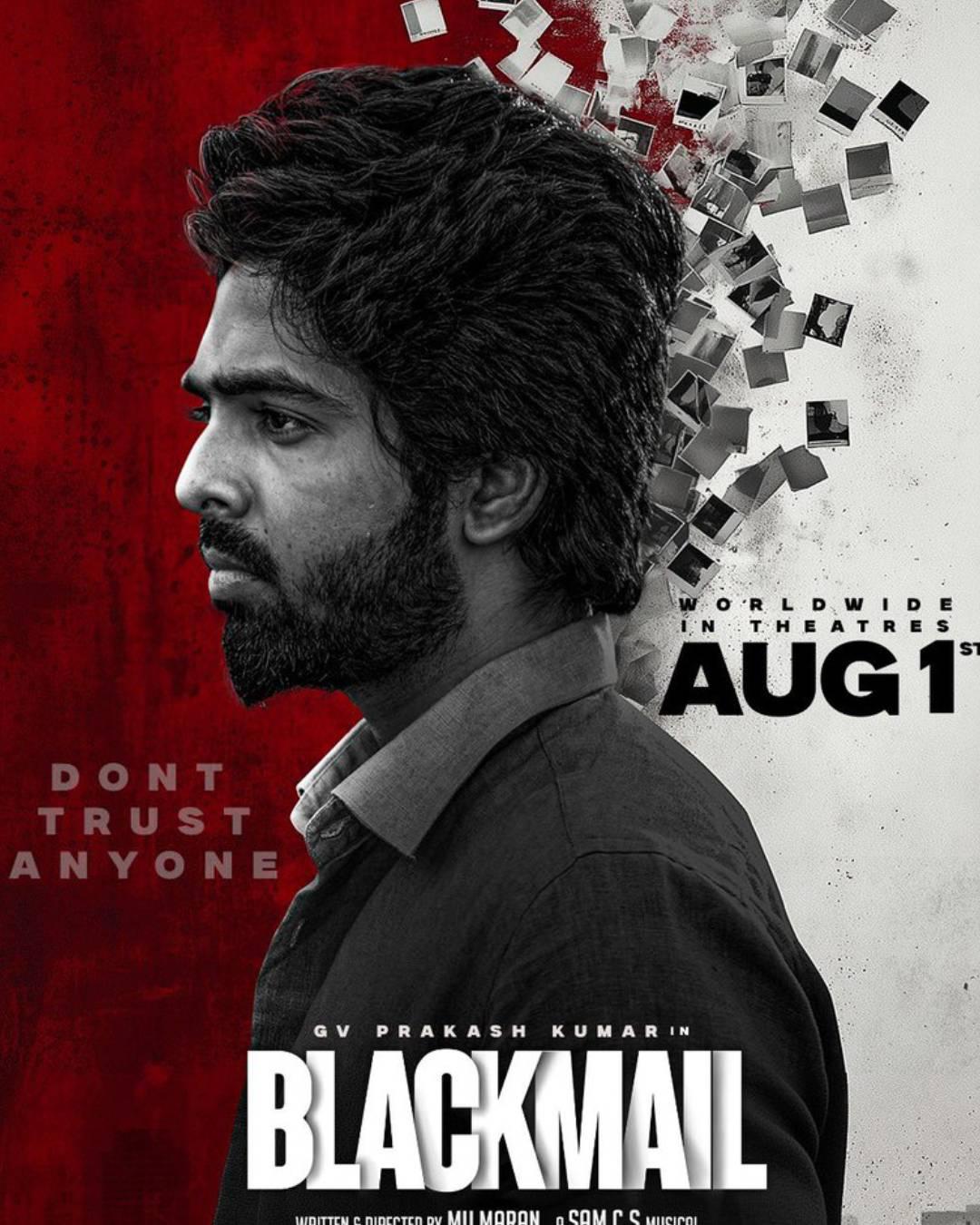 G V Prakash-starrer ‘Blackmail’ to hit screens worldwide on August 1