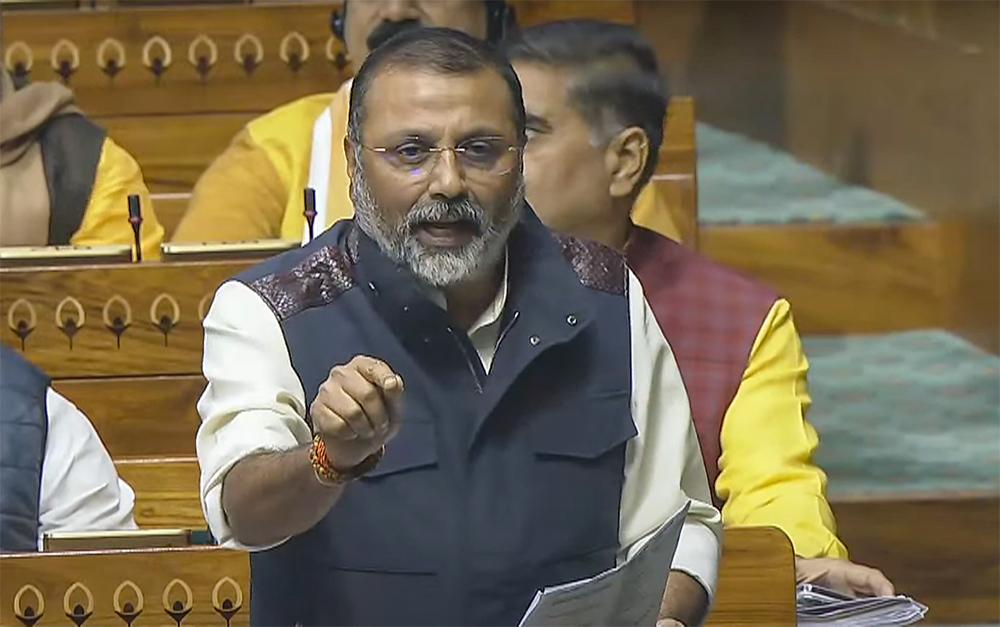 CIA’s money with Congress govts: Nishikant Dubey’s fresh charge stirs major row