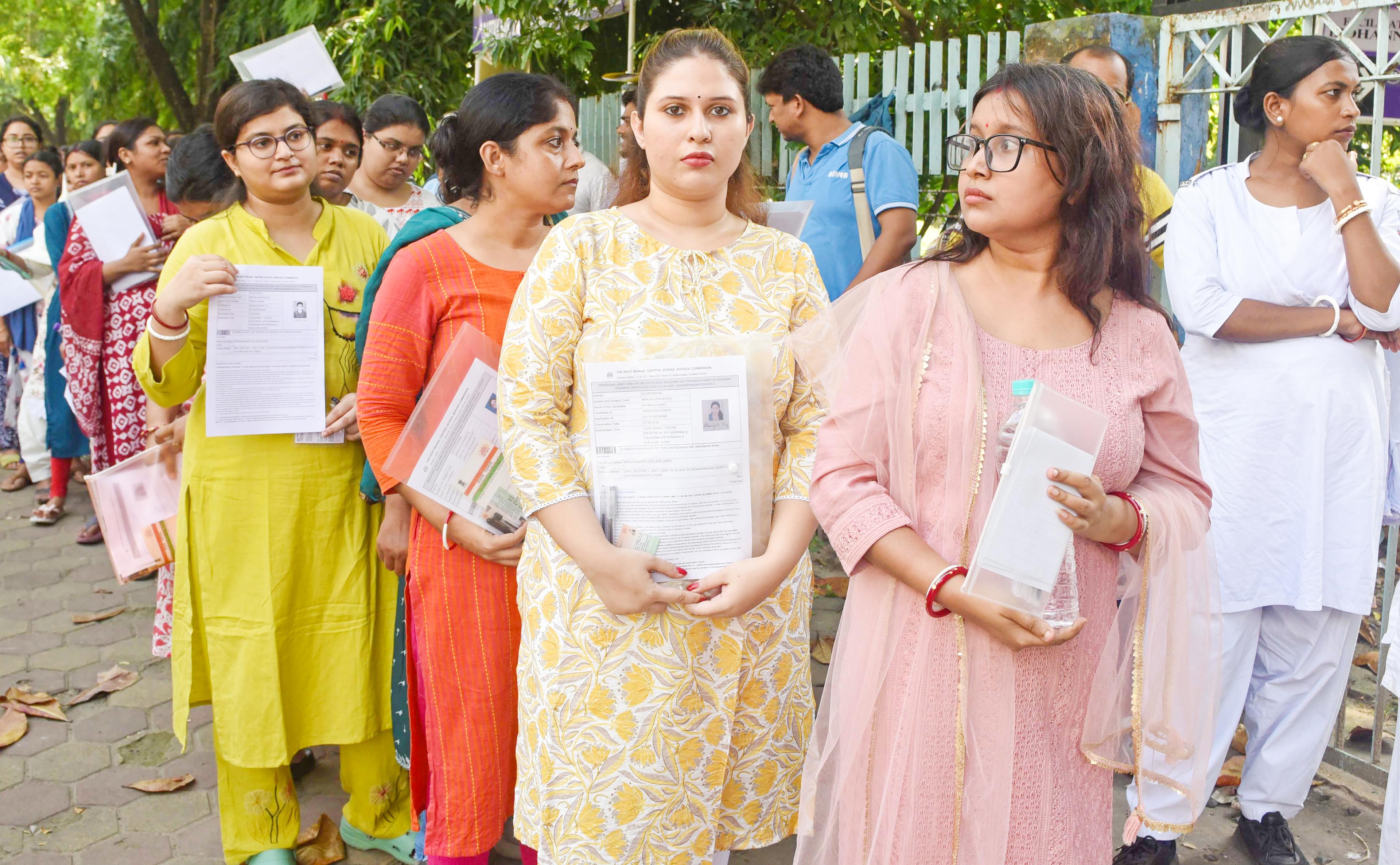 Round one of State Level Selection Test conducted by WBSSC concludes without hitch (Ld)