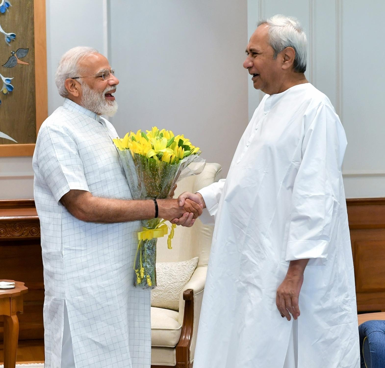 PM Modi speaks to Naveen Patnaik, wishes him speedy recovery