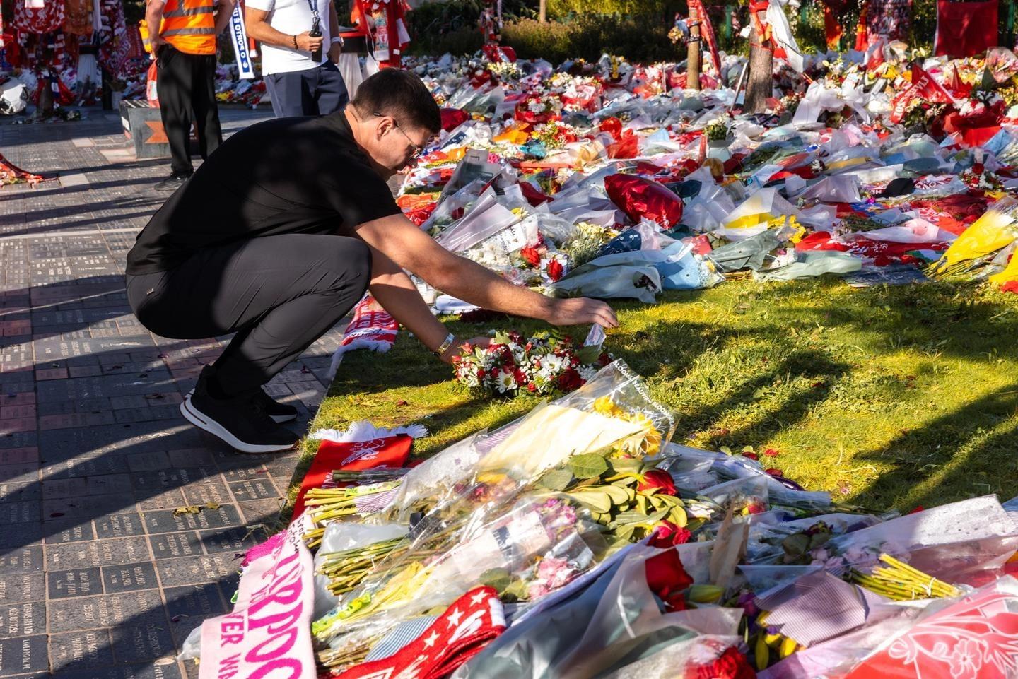 Liverpool legend Steven Gerrard pays respect to Diogo Jota and Andre Silva