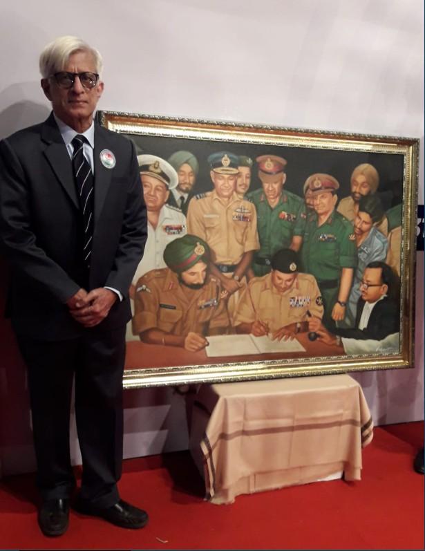 IAF veteran recalls 1971 surrender moment captured in iconic painting