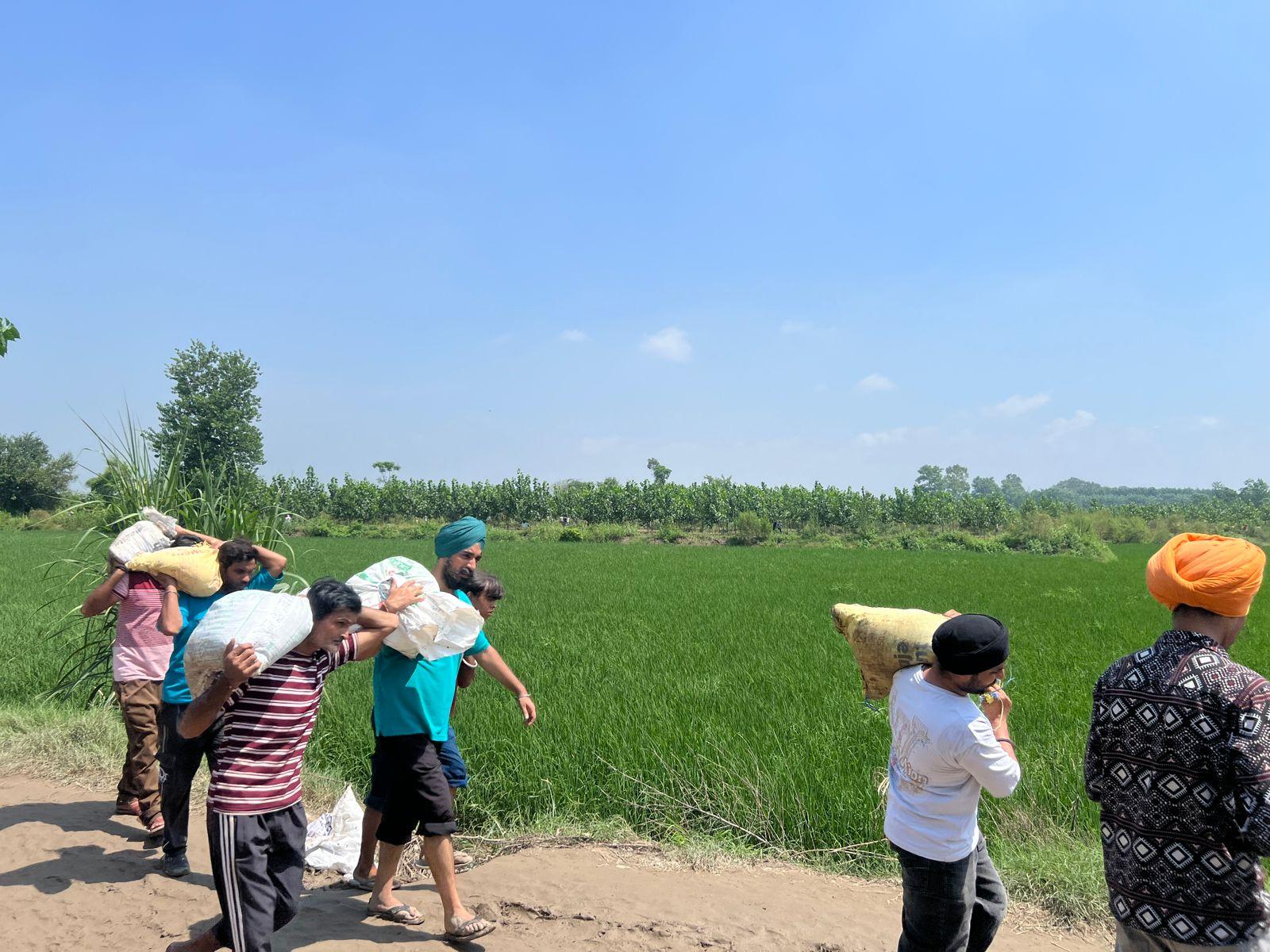 Villages in Ludhiana impacted with breach in Dhussi bundh in Sutlej