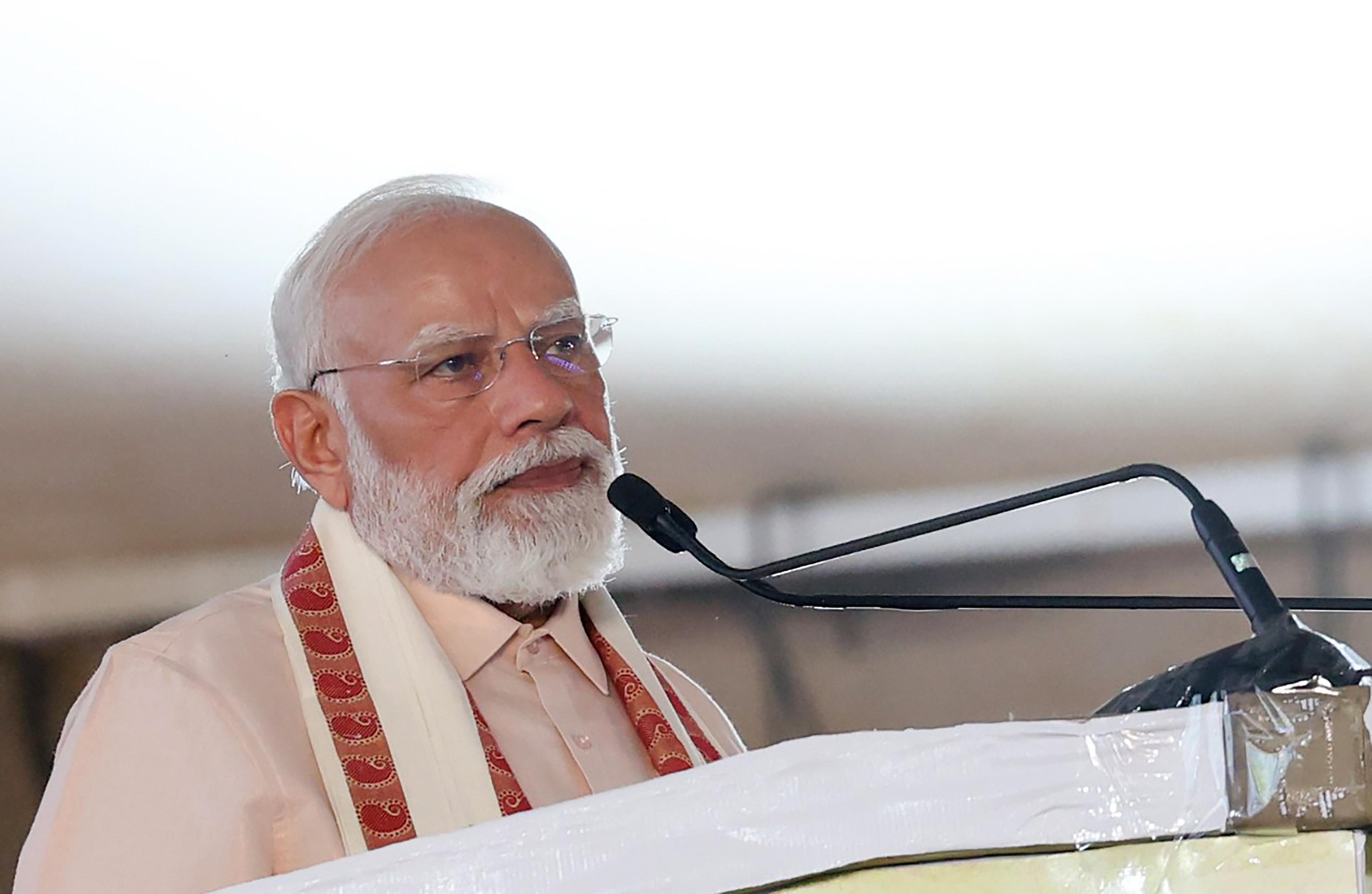 PM Modi accuses DMK of delaying key central projects, calls NDA crucial for TN‘s development