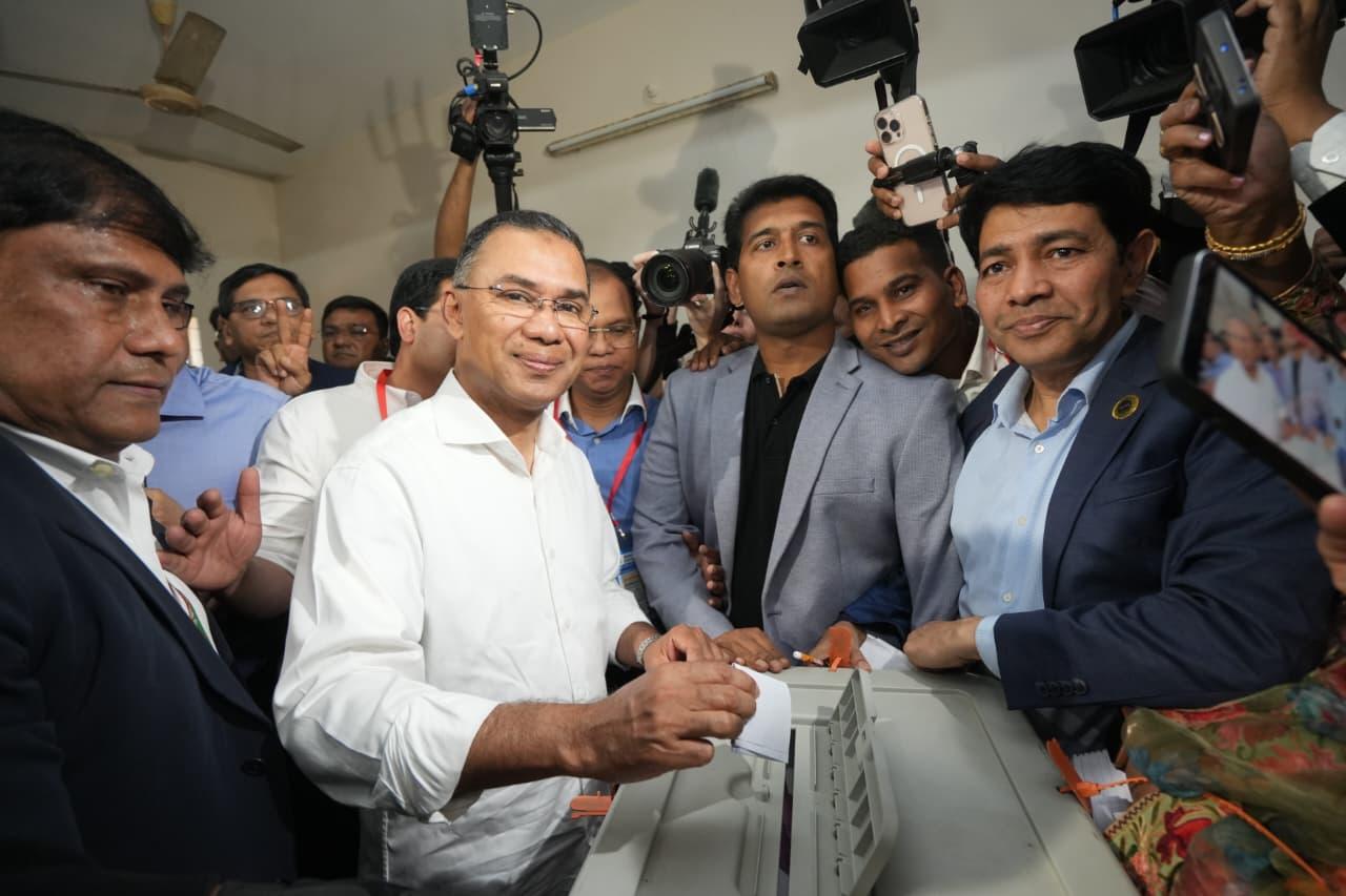 Bangladesh polls: Tarique Rahman casts vote, vows BNP will start 'new democratic' chapter