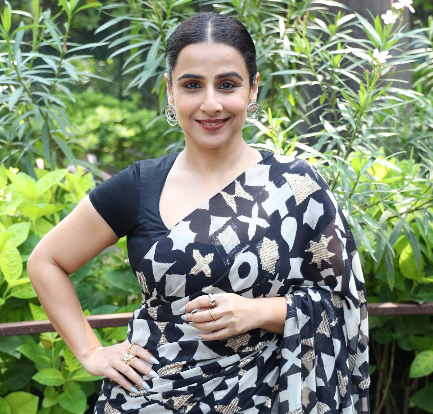 Vidya Balan seeks blessings from Lord Venkateswara at Tirumala Temple