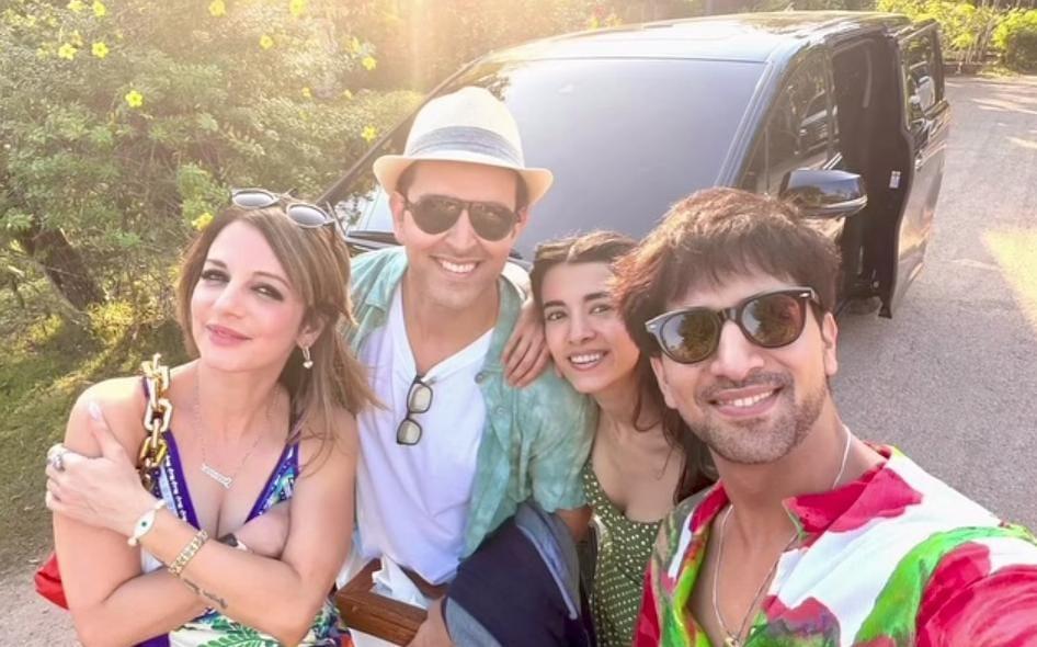 Sussanne Khan wishes ex husband Hrithik Roshan and GF Saba Azad ‘endless love & the best of life’