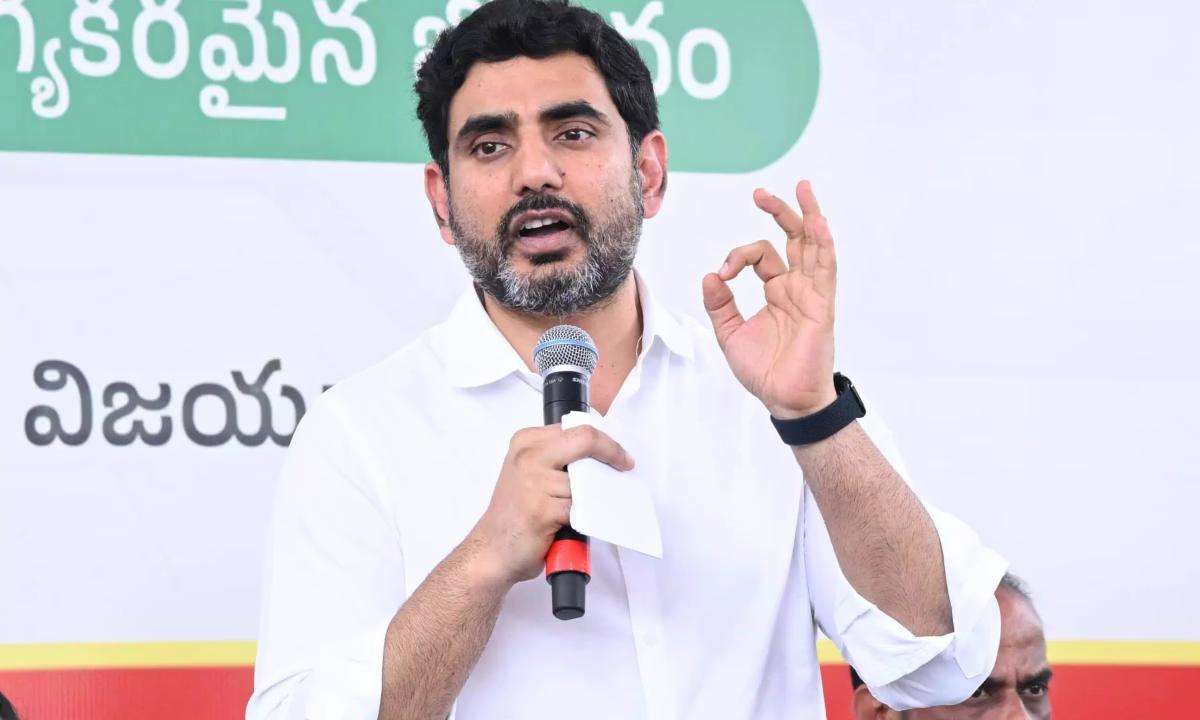Andhra Pradesh Minister Nara Lokesh