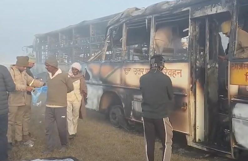 Four killed as dense fog triggers 10 vehicle-pile-up on Delhi-Agra Expressway
