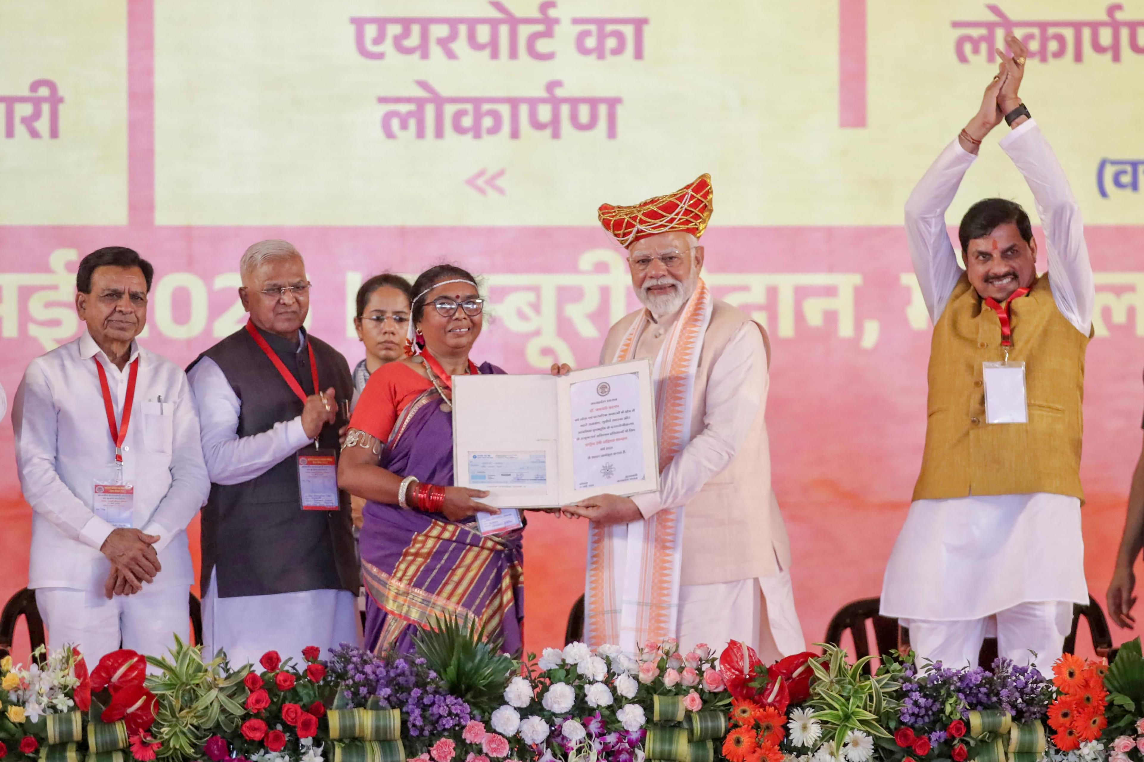 Ministers laud PM Modi's Bhopal address as 'historic and visionary'