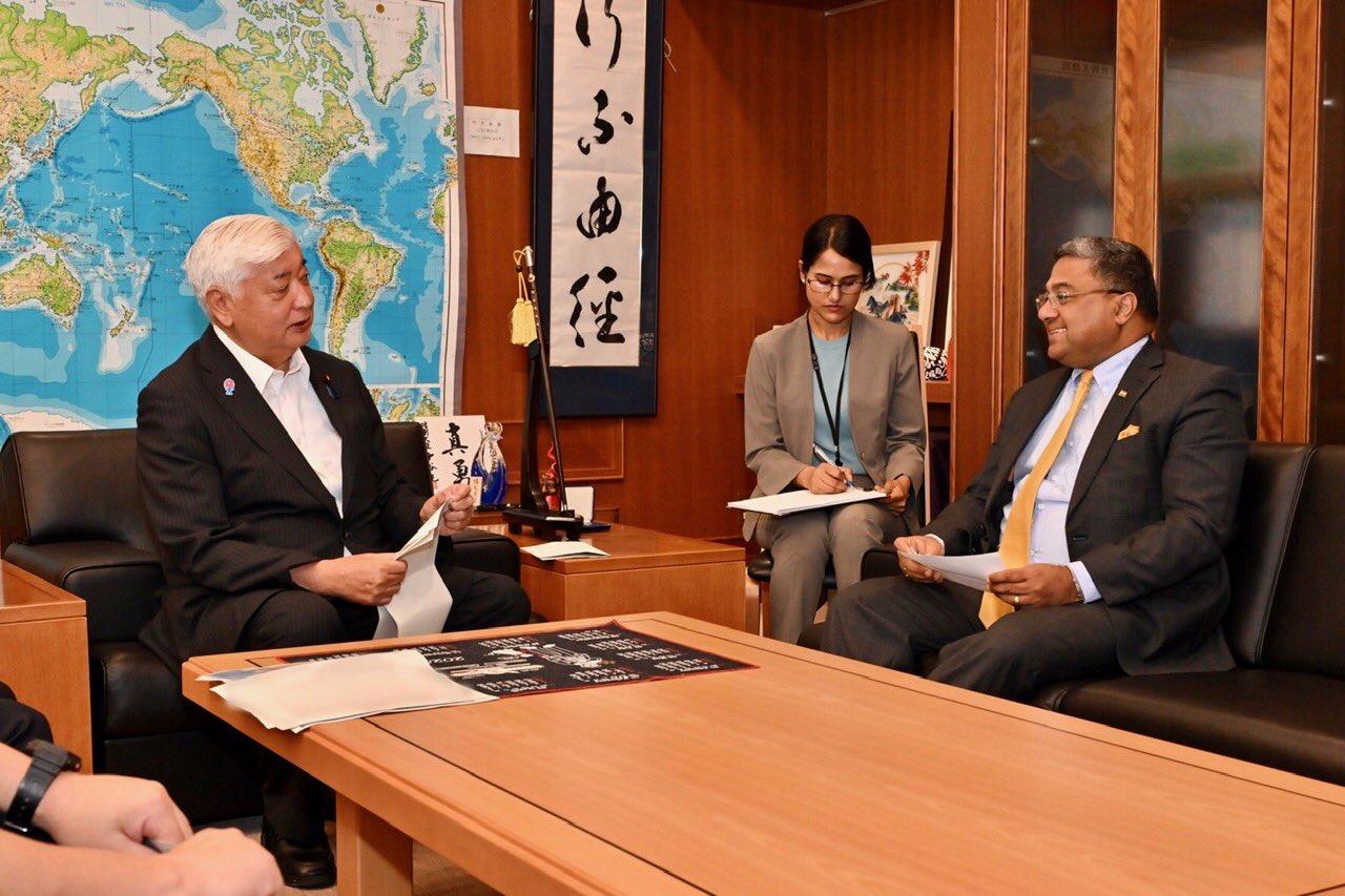 Indian envoy meets Japanese Defence Minister, discusses Indo-Pacific cooperation
