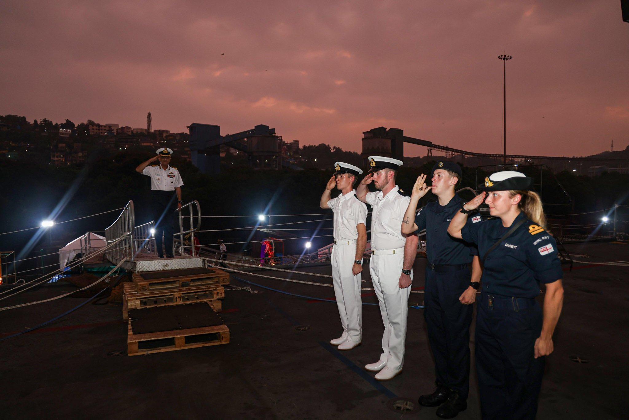 UK Carrier Strike Group departs India after 'highly successful' bilateral exercise