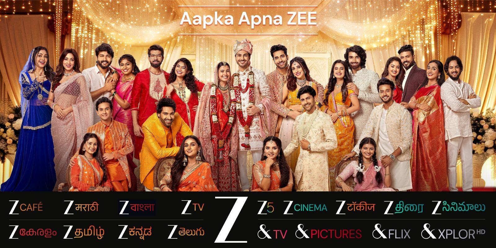 ZEE enters a new phase with 'Aapka Apna ZEE’ during 23rd Zee Cine Awards