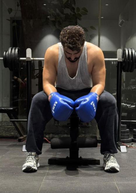 Arjun Kapoor shares a video of him 'finding his calm'