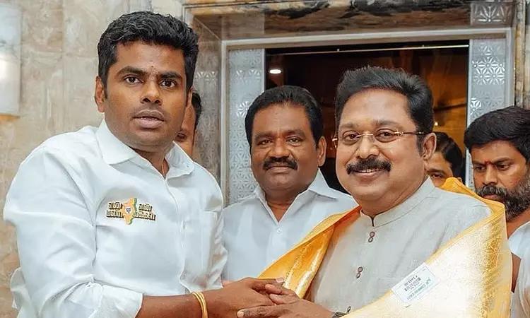 BJP leader Annamalai's surprise outreach to TTV Dhinakaran sparks buzz in TN politics