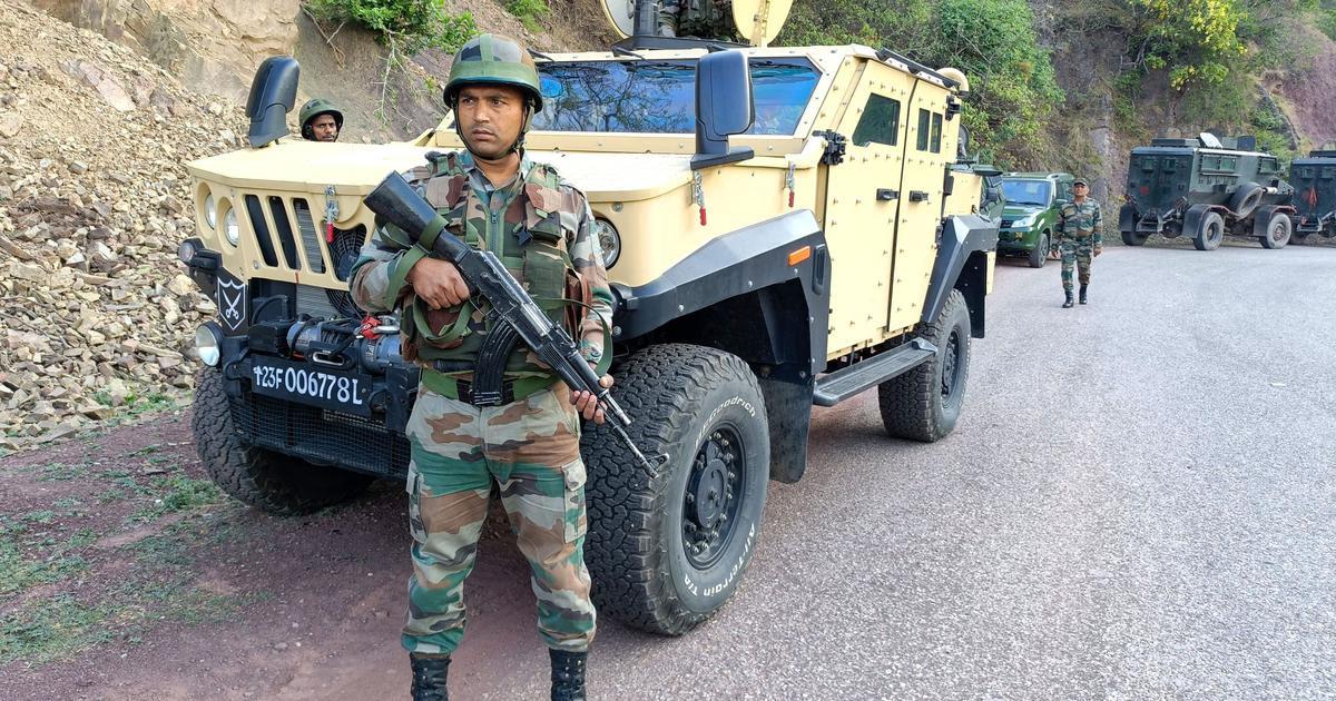 Terrorists open fire