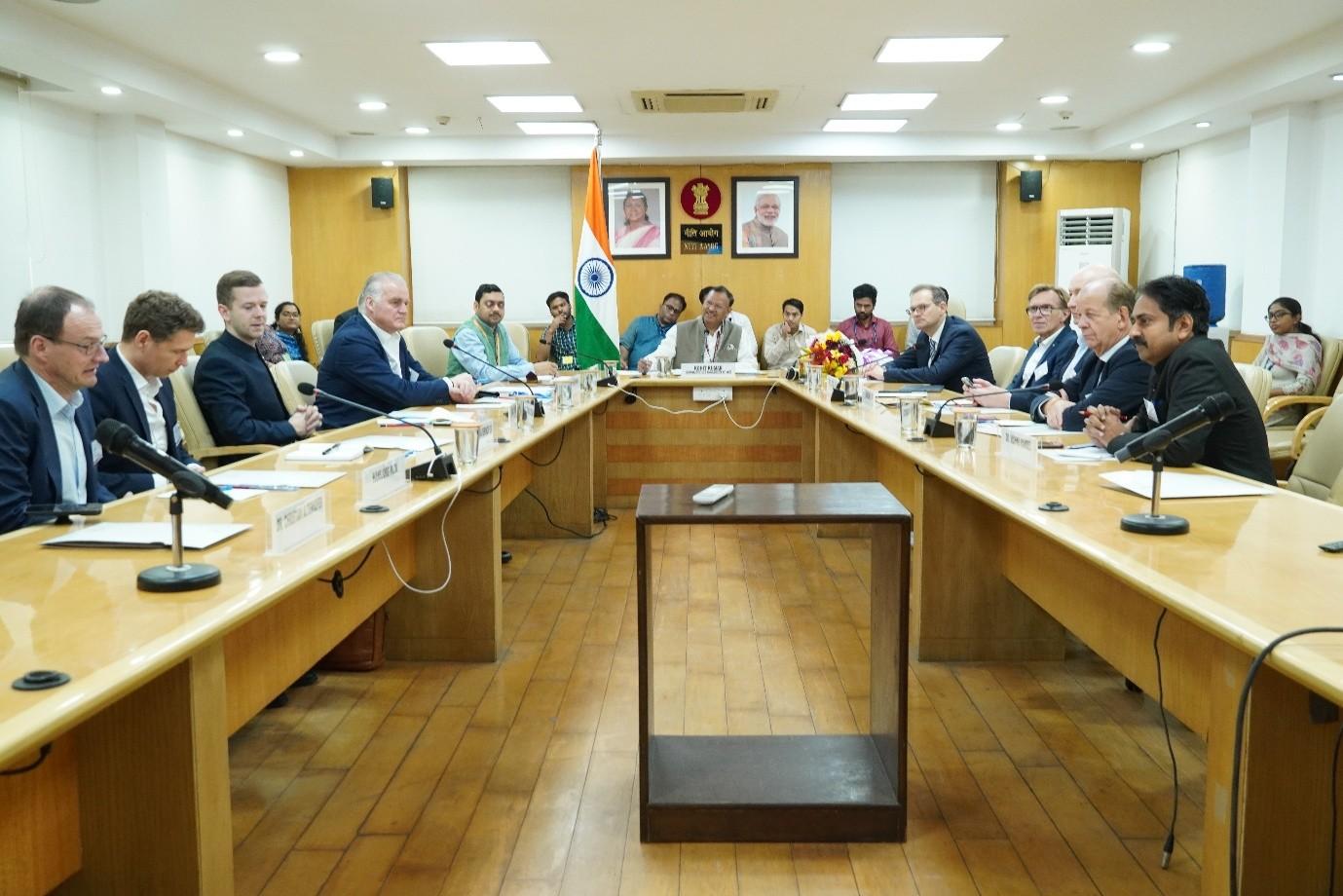 NITI Aayog showcases Aspirational Districts programme to German delegation