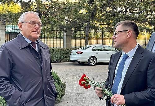 North Korea's Kim sends condolences to Putin over death of Russian envoy to Pyongyang