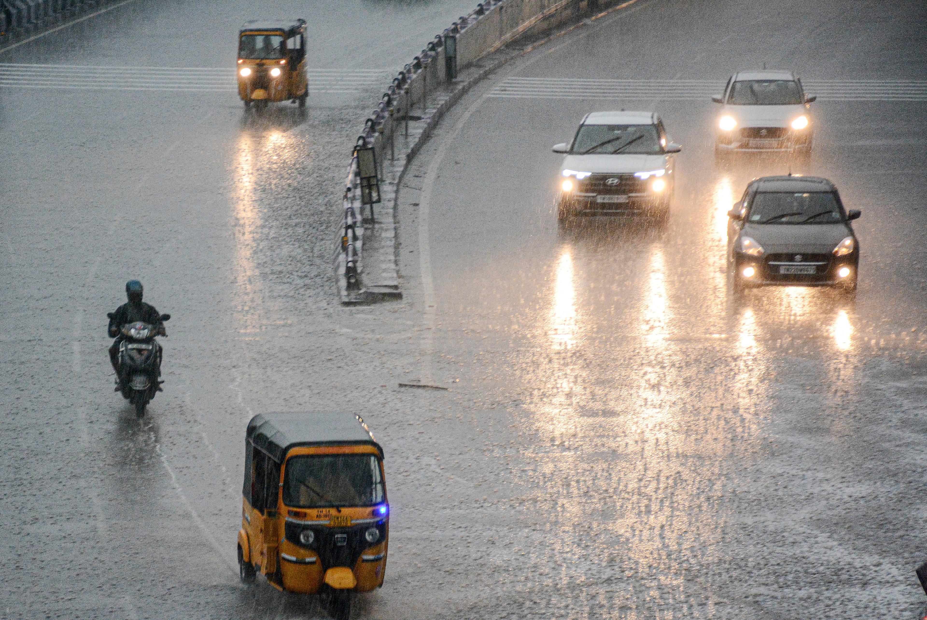 Heavy rain forecast in TN western ghats; Chennai to see isolated showers