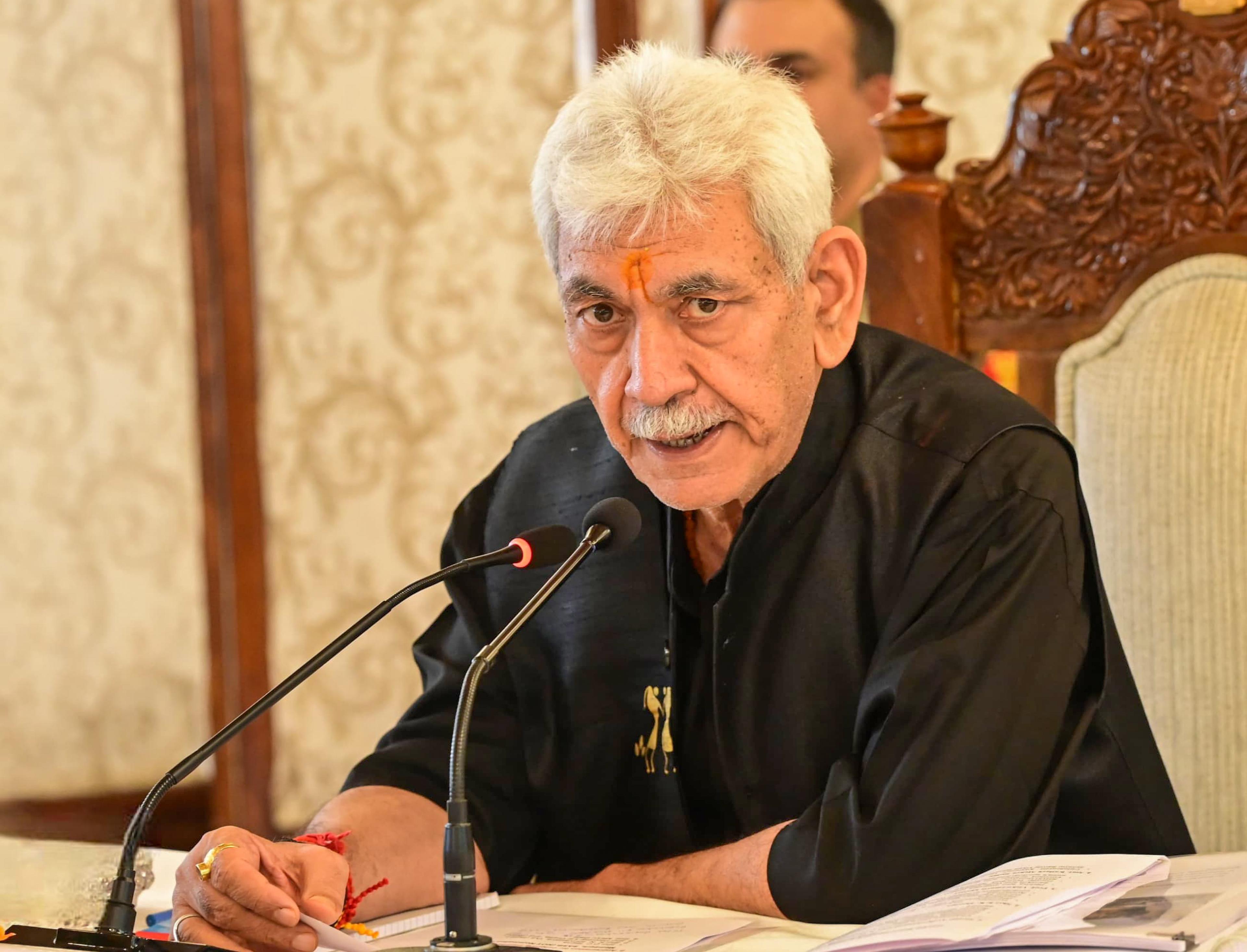 J&K L-G chairs 49th Board meeting of Shri Amarnath Ji Shrine Board