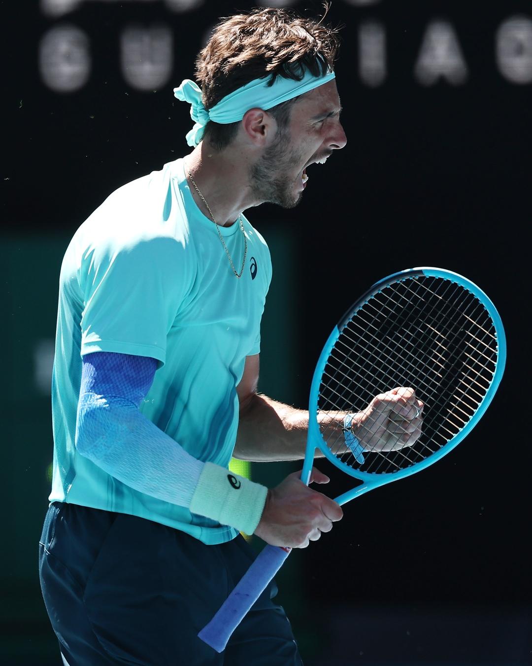 Aus Open: Musetti beats Fritz to book QF clash with Djokovic