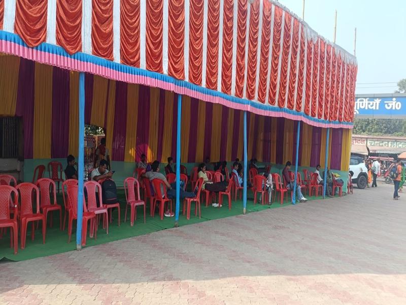 NFR converts holding areas into passenger-friendly zones for safe festive travel