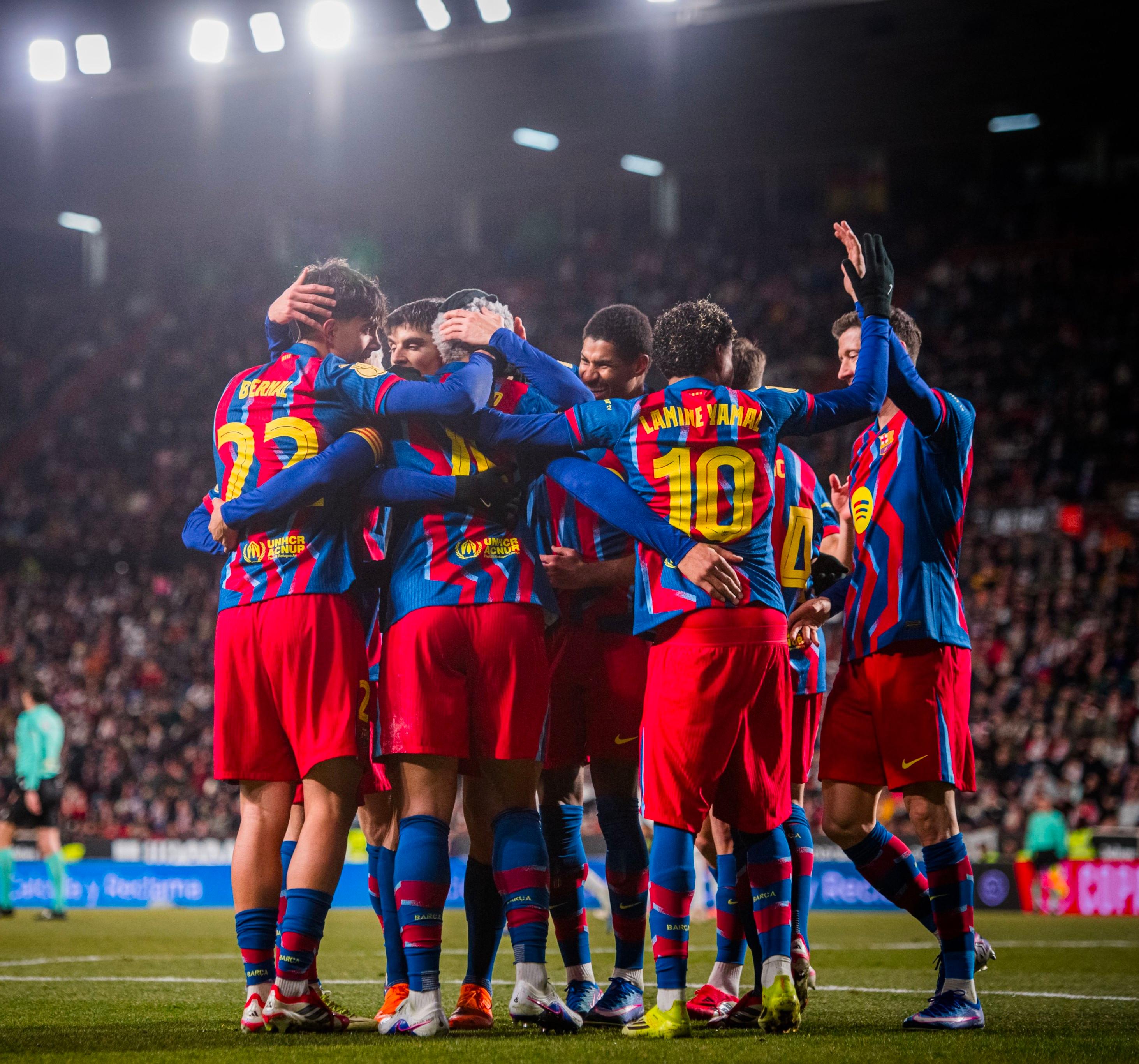FC Barcelona ease past Albacete to reach Copa del Rey SF