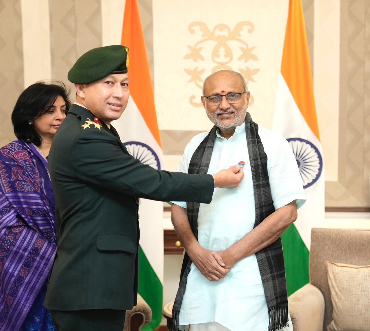 Vice-President Radhakrishnan contributes one month's salary to Armed Forces Flag Day Fund