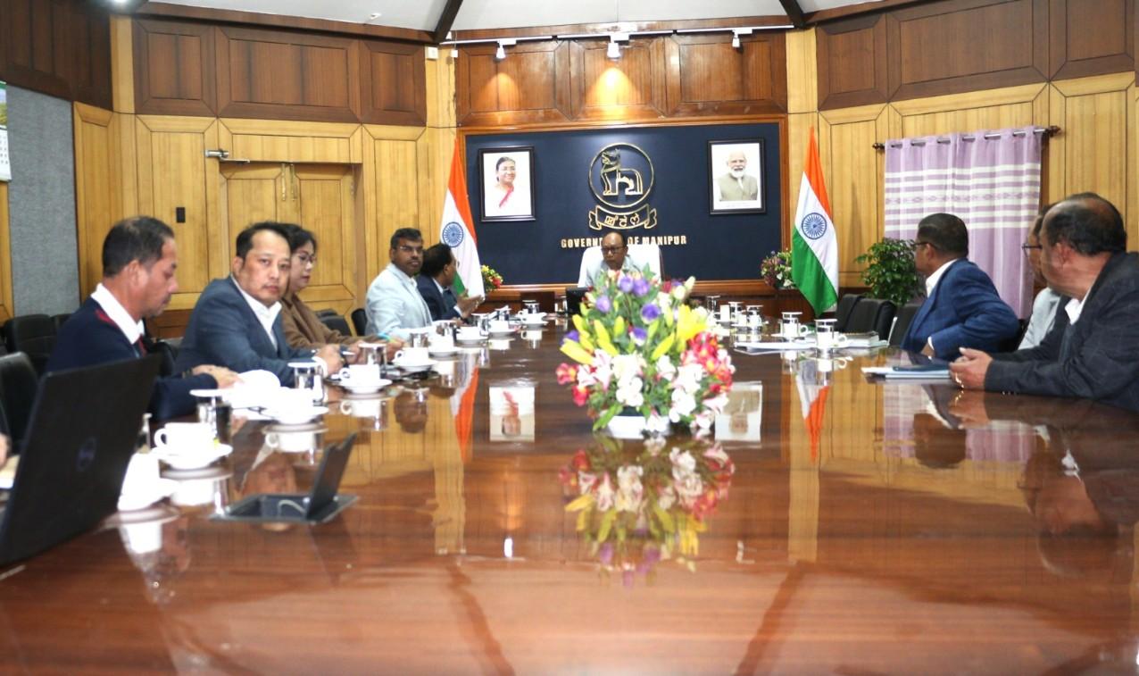 Manipur CM reviews economic revival plan, promotes integrated farming system