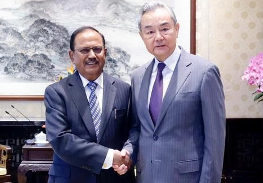 NSA Ajit Doval meets Chinese Foreign Minister Wang Yi, stresses need to counter terrorism
