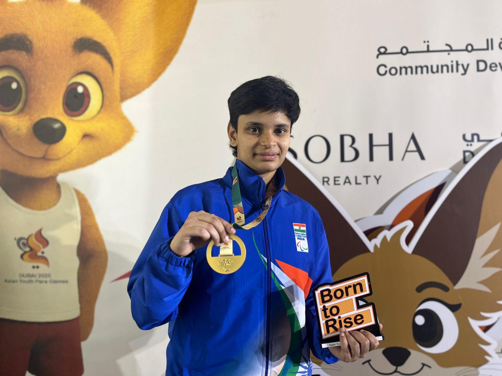 India win 56 medals at Dubai 2025 Asian Youth Para Games