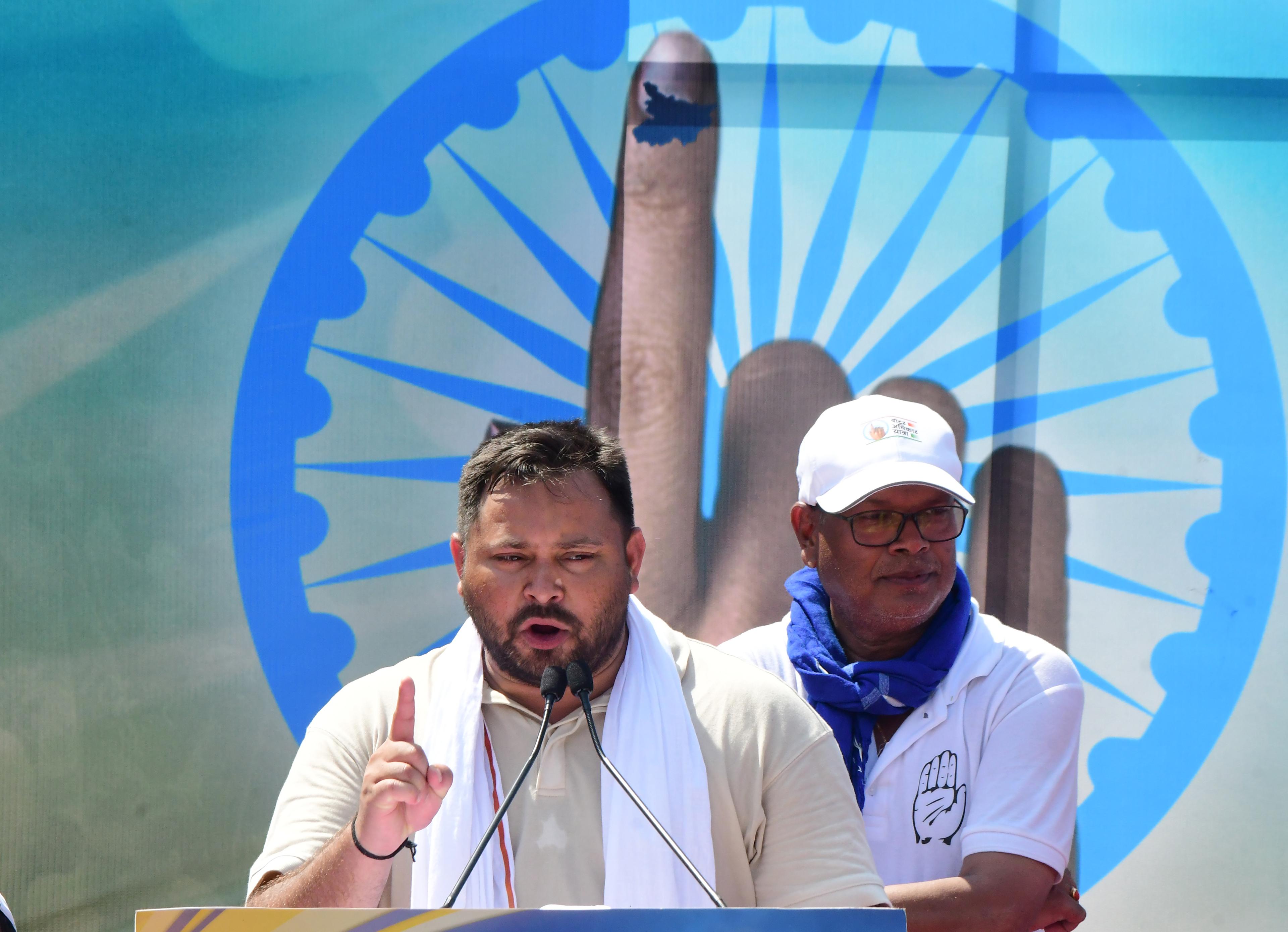 Tejashwi Yadav targets Nitish govt over corruption allegations