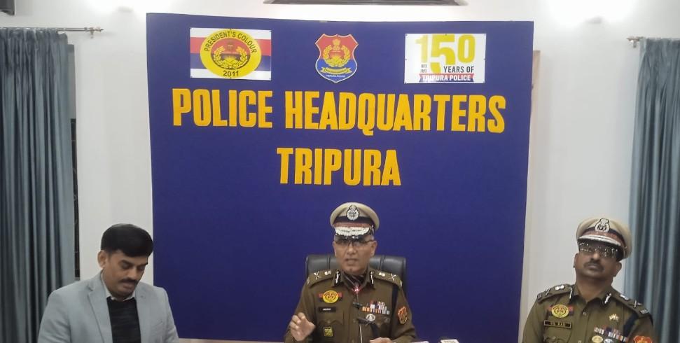 Tripura among Northeast states with higher conviction rate: DGP Anurag