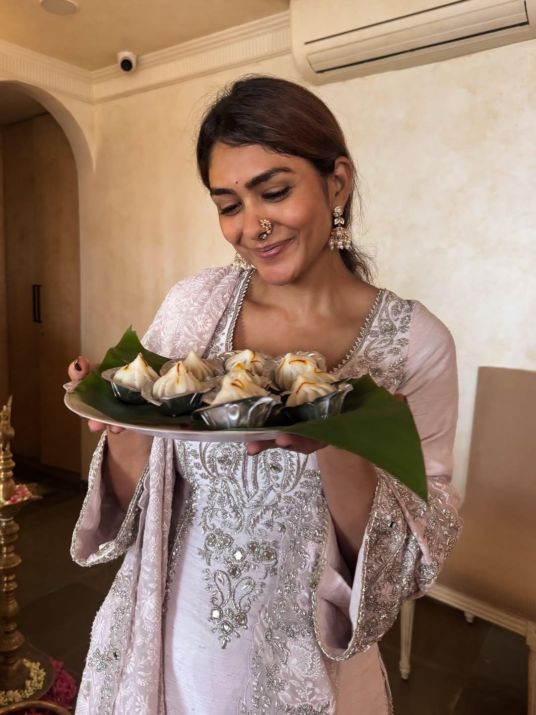 Mrunal Thakur: Bappa’s home, nothing feels more special than this