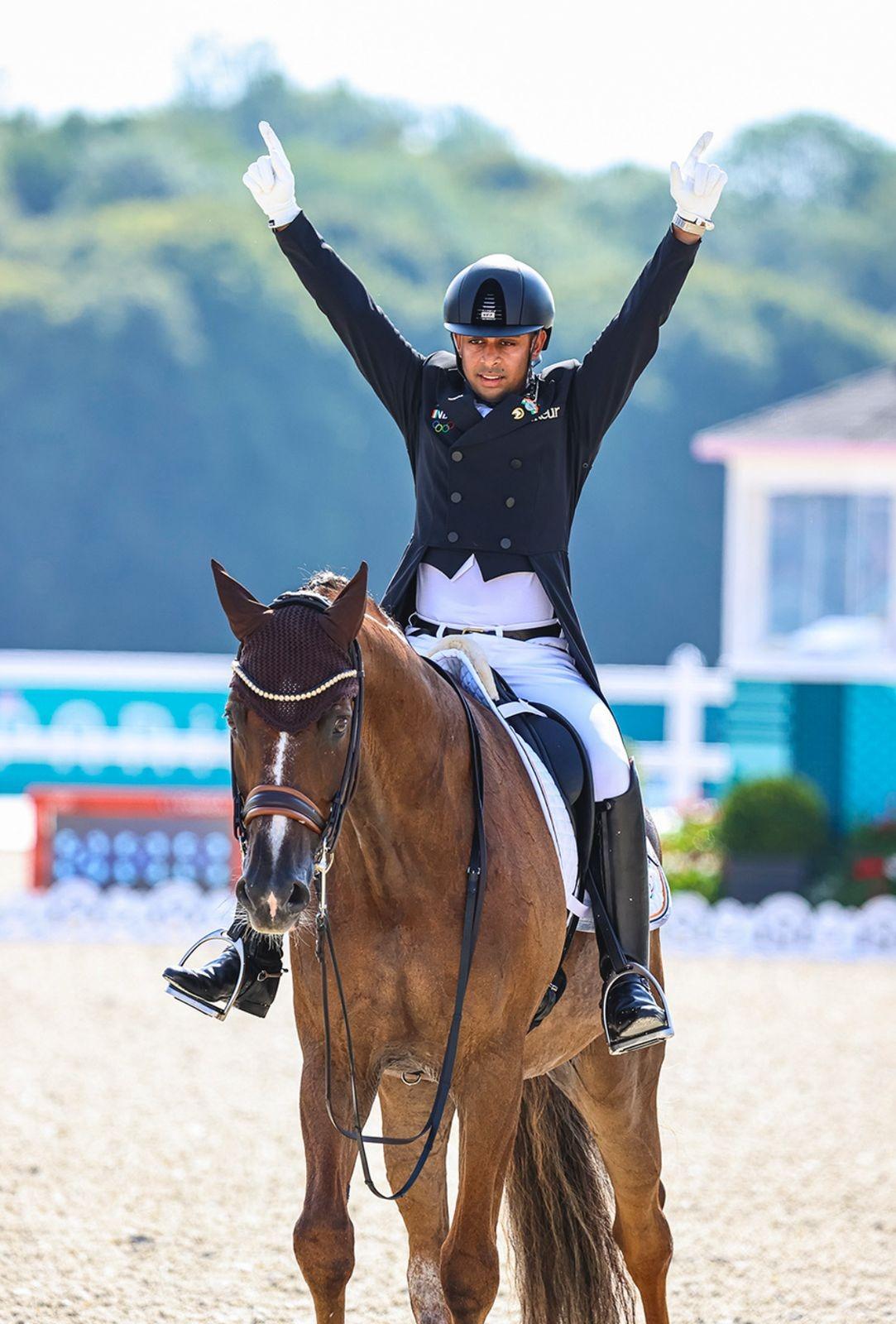 Indian equestrian and Olympian Anush Agarwalla announces retirement of his horse Sir Caramello