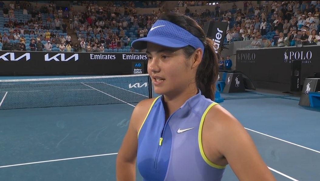 Aus Open: Emma Raducanu dispatches Thailand’s Sawangkaew in first round