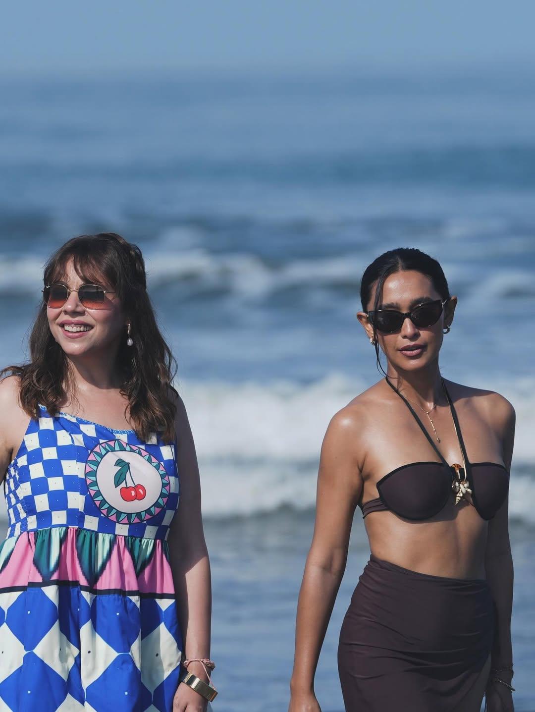 Sayani Gupta savours a ‘glorious morning’ shoot with Maanvi Gagroo