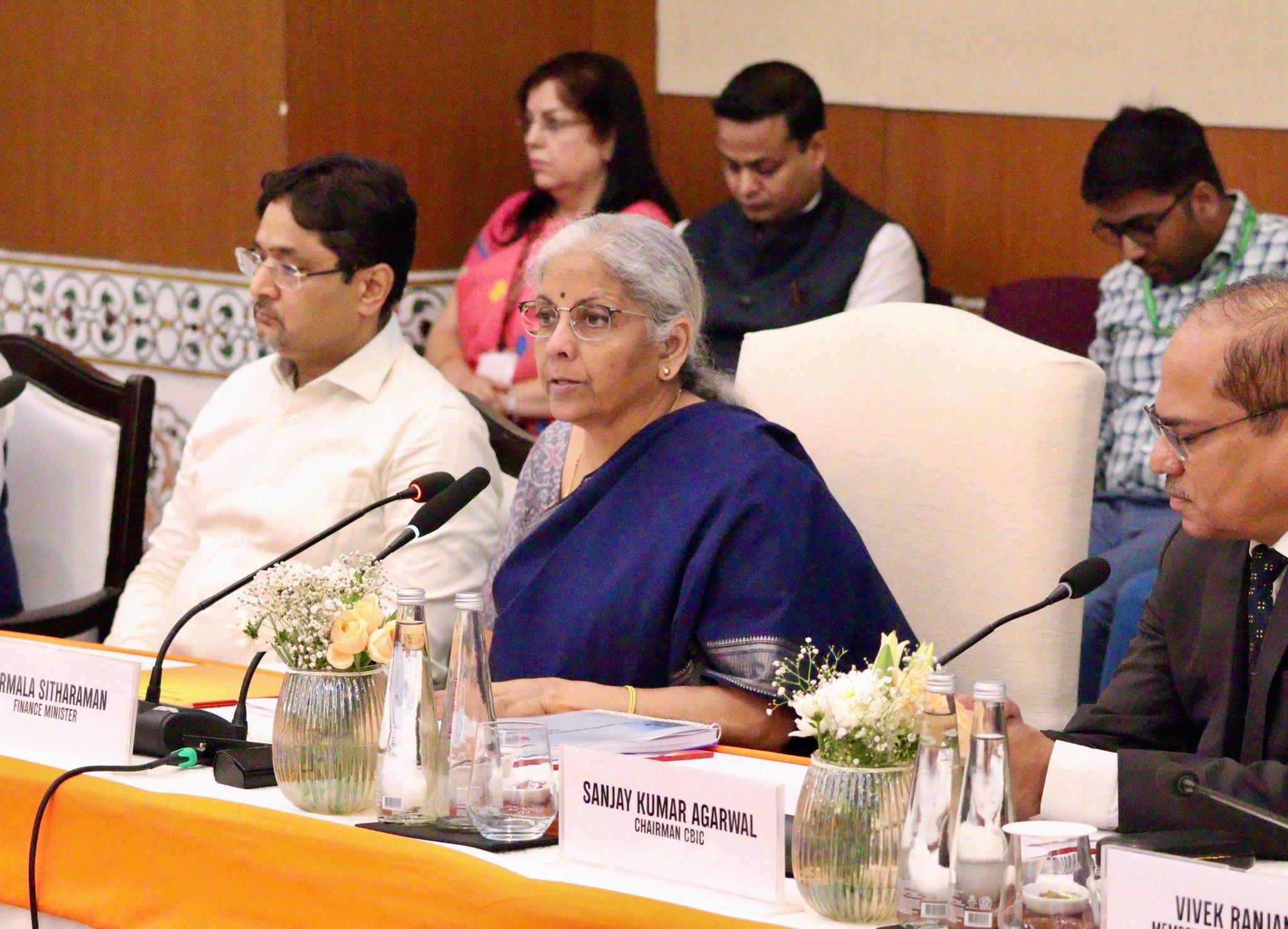 FM Sitharaman tells CBIC to simplify GST registration further, crackdown on tax evasion