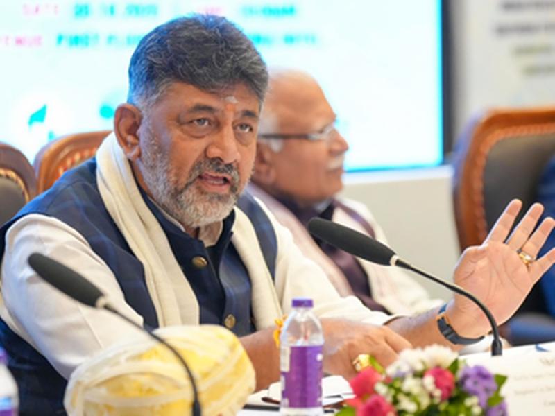 K'taka Dy CM Shivakumar dismisses leadership change buzz, says will never cross party line