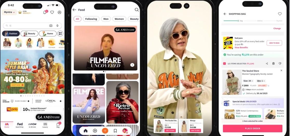 Myntra launches Glamstream to fuel next phase of content-led commerce, eyes 15 pc uptick in engagement
